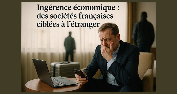 Flash ingérence économique : attention lors de vos séjours à l’étranger !